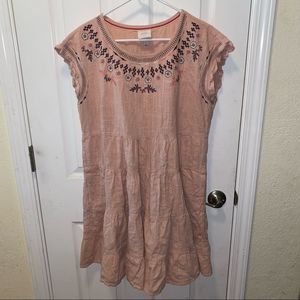Knox Rose dress boho embroidered large